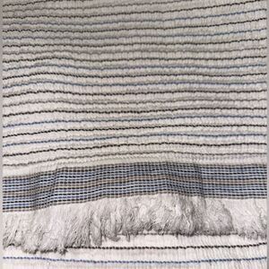Inup Home Cotton Summer Throw Waffle Weave
White,taupe, black, grey and blue